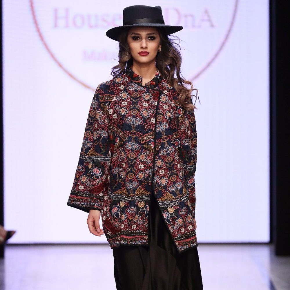COCOON shaped JACKET - Picture 2 of 3